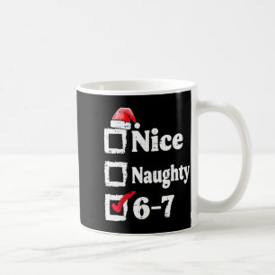 Mug Joli Méchant 6 7 Mème 6 7 Noël Six Sept Xmas