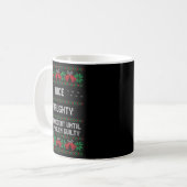 Mug Joli Méchant Innocent Jusqu'à Preuve de Culpabilit (Devant gauche)