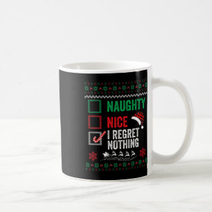 Mug Joli Méchant Je Ne Regrette Rien Sweater de Noël L