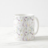 Mug Joli modèle floral Fleur sauvage (Devant droit)