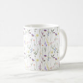 Mug Joli modèle floral Fleur sauvage (Devant droit)