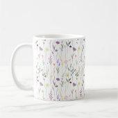 Mug Joli modèle floral Fleur sauvage (Gauche)