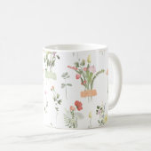 Mug Joli modèle floral Fleur sauvage (Devant droit)