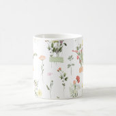 Mug Joli modèle floral Fleur sauvage (Centre)