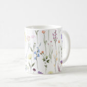 Mug Joli modèle floral Fleur sauvage (Devant droit)