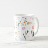 Mug Joli modèle floral Fleur sauvage (Devant droit)