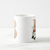 Mug Joli Monogramme Floral B, (Centre)