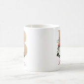 Mug Joli Monogramme Floral B MODÈLE (Centre)