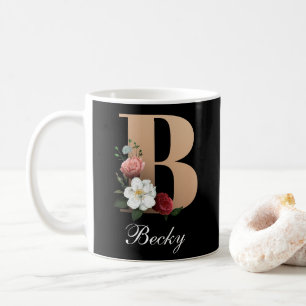 Mug Joli Monogramme Floral B MODÈLE