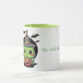 Mug Joli Monstre Entouré De Chauve-Feu (Centre)