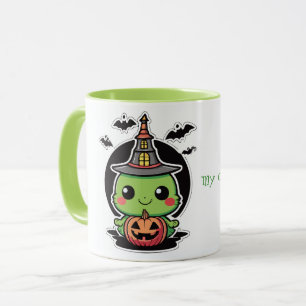 Mug Joli Monstre Entouré De Chauve-Feu