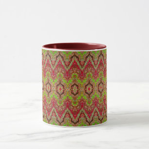 Mug Joli motif arabe coloré vintage
