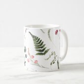Mug Joli Motif botanique Fleur sauvage (Devant droit)