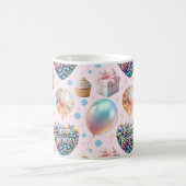 Mug Joli motif d'anniversaire pastel (Centre)