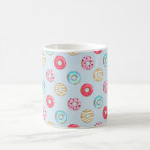 Mug Joli motif de beignet glacé bleu clair (Centre)