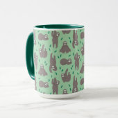 Mug Joli Motif de fentes (Devant gauche)