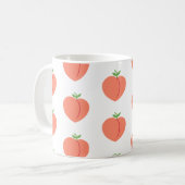 Mug Joli motif de fruits colorés pêche (Devant gauche)