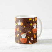Mug Joli motif d'Halloween coloré (Devant droit)