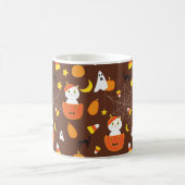 Mug Joli motif d'Halloween coloré (Centre)