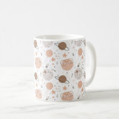 Mug Joli Motif Doodle Planet (Devant droit)