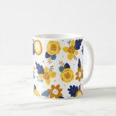 Mug Joli Motif du jardin de printemps fleuri (Devant droit)