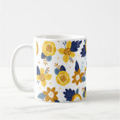 Mug Joli Motif du jardin de printemps fleuri (Gauche)