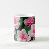 Mug Joli motif fleuri rose boho (Centre)