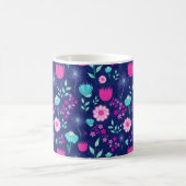 Mug Joli motif floral de fond (Centre)