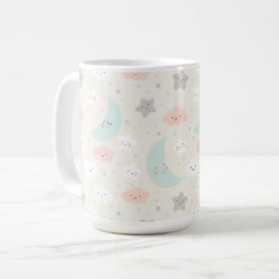 Mug Joli Motif Pastel Sky souriant