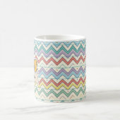 Mug Joli motif rétro d'école pour enseignante (Centre)