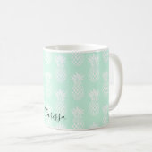 Mug Joli motif vert en bon état mignon élégant (Devant droit)