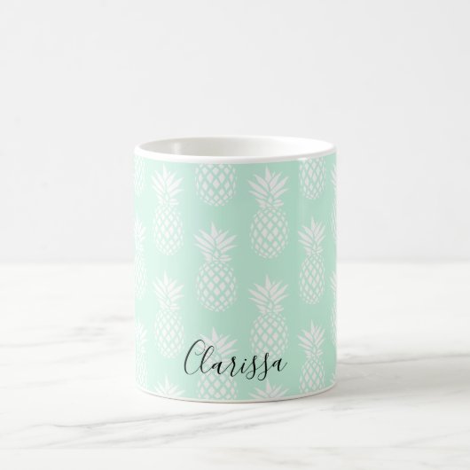 Mug Joli motif vert en bon état mignon élégant (Centre)