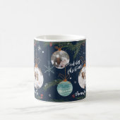 Mug Joli Noël illustration nom 2 photos (Centre)