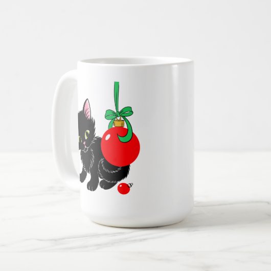 Mug Joli Noël Kitten (Devant gauche)