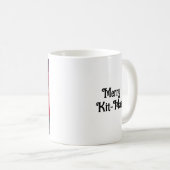 Mug Joli Noël Kitten | Joyeux Kit-Mas (Devant droit)