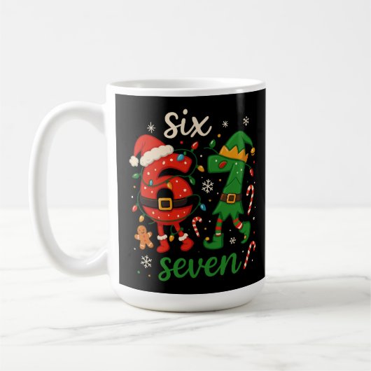 Mug Joli Noël Six Sept Mème (Gauche)