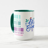 Mug Joli obstétricien Doc Nom personnalisé Cadeau de N (Devant gauche)