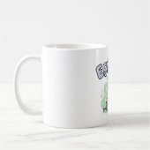 Mug Joli Œuf de Pâques Lapin Art (Gauche)
