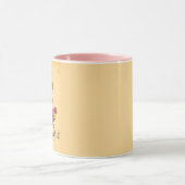 Mug Joli ours vintage de la valentine (Centre)