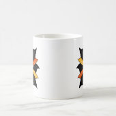 Mug Joli papillon Art Abstrait (Centre)