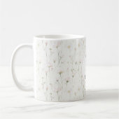 Mug Joli Papillon Floral Rose Pâle   (Gauche)