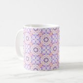 Mug Joli Pastel Purple Peach Star Eclectique Kitsch (Devant gauche)
