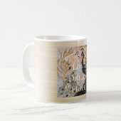 Mug Joli Peacock Pink Gold Noël (Devant gauche)