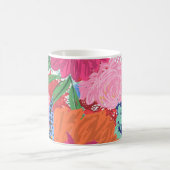 Mug Joli Peint À La Main Fleurs Colorées (Centre)