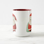 Mug Joli Père Noël minimaliste (Centre)