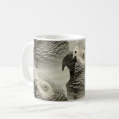 Mug Joli perroquet gris du Congo (Devant gauche)