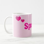 Mug Joli Personnalisable Rose Animaux de compagnie Chi (Gauche)