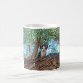 Mug Joli petit chaton jouant dans les bois (Centre)