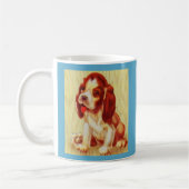 Mug joli petit chiot beagle (Gauche)