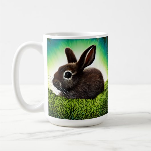 Mug Joli petit livre d'histoires Bunny (Gauche)